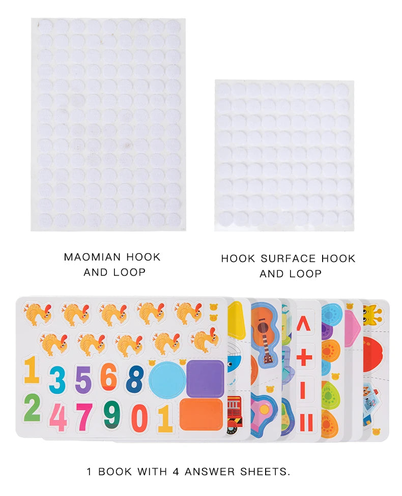 Baby Busy Book – Learning & Quiet Activity Book