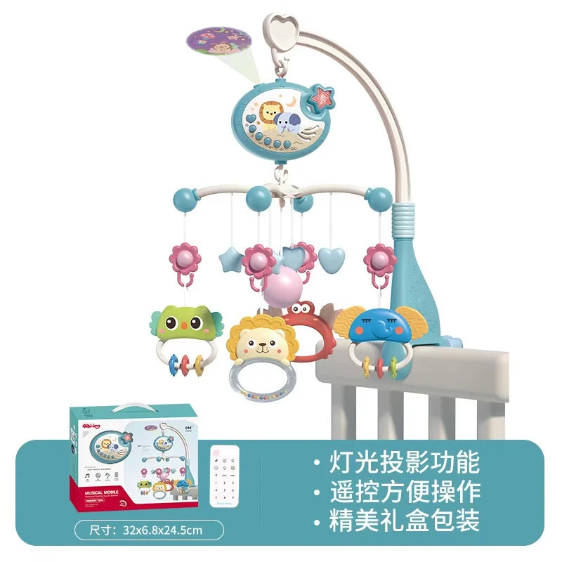 Musical Baby Crib Mobile – Light & Music Projector