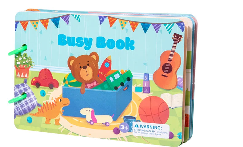 Baby Busy Book – Learning & Quiet Activity Book
