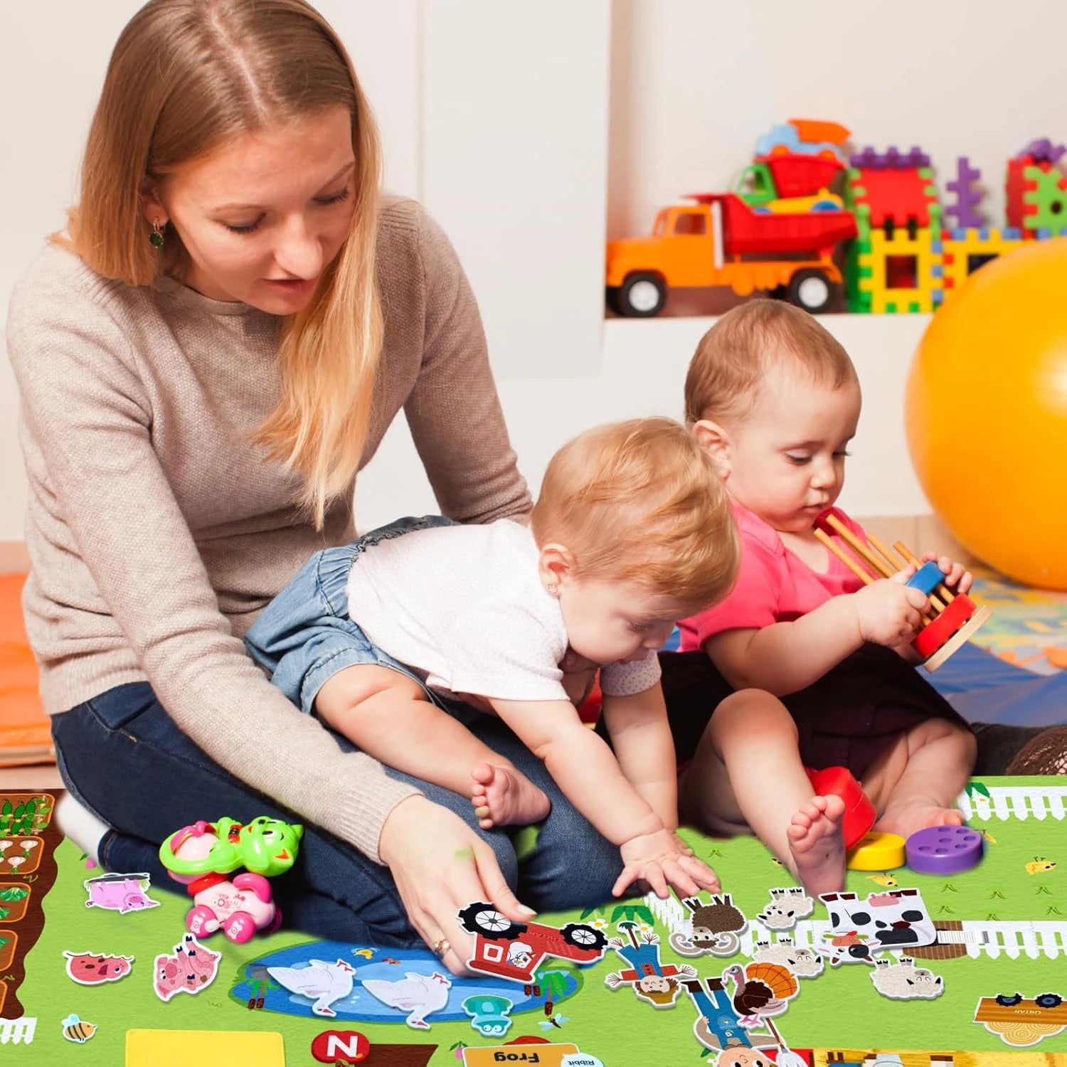 Farm Animals Felt Storyboard Play Kit