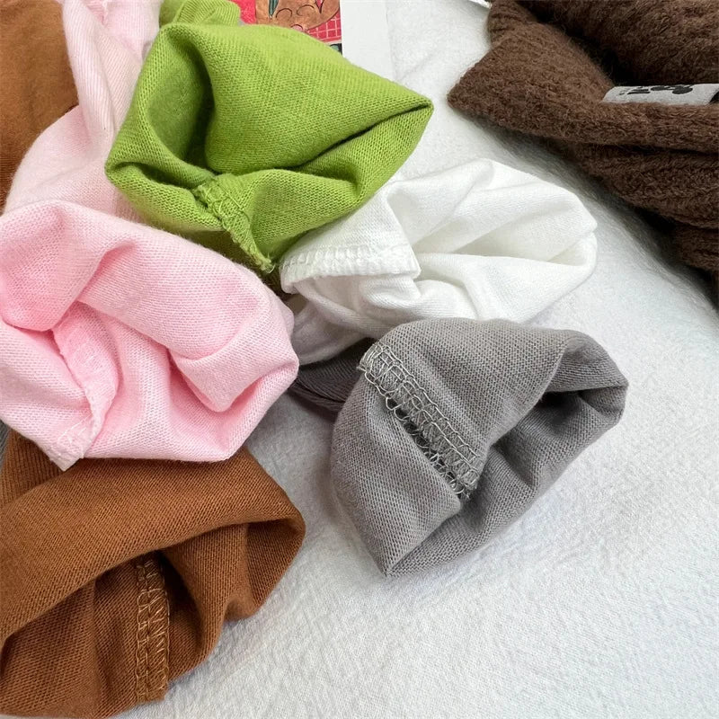 Autumn Baby Cotton Long-Sleeve Top – Boys & Girls