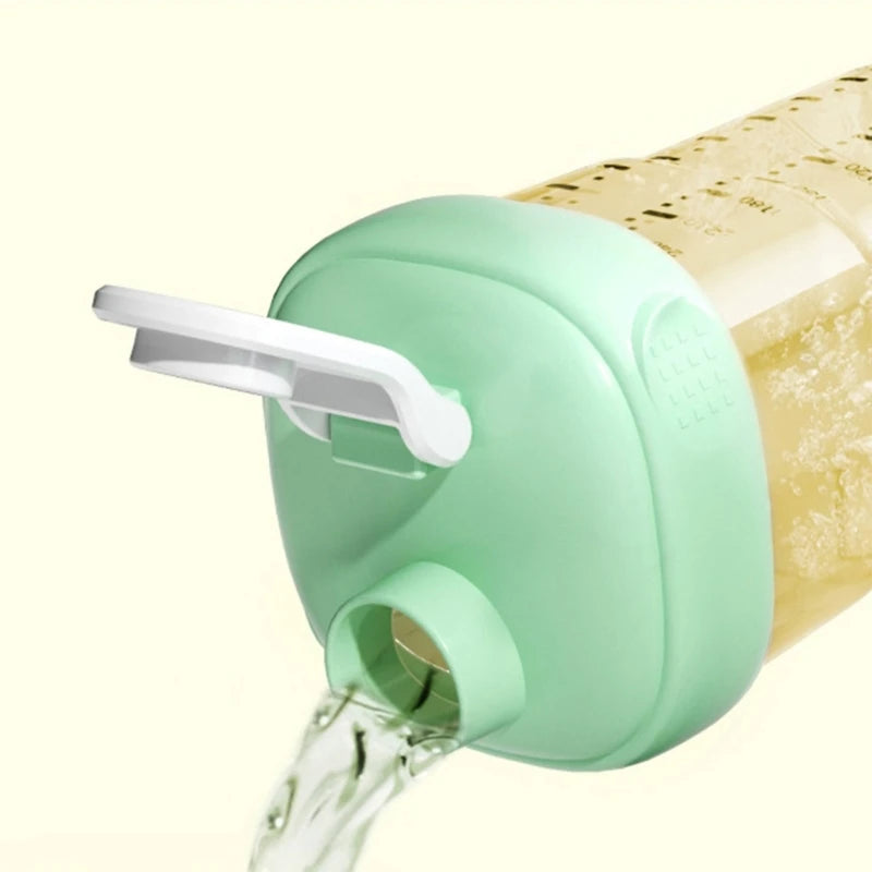 Square Handle Baby Feeding Bottle – Lightweight 6M+